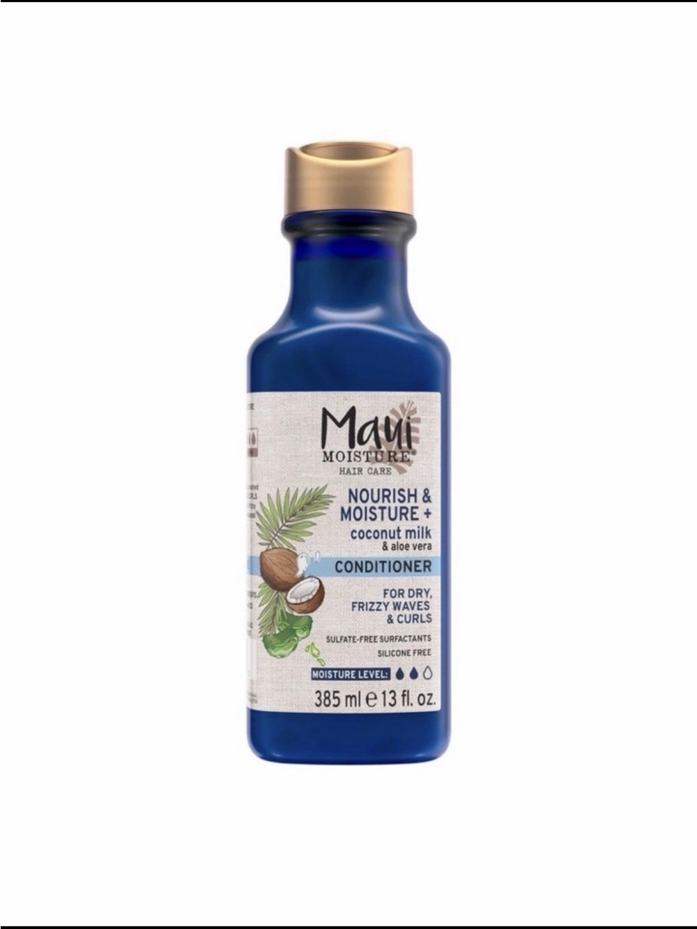 Maui Moisture Nourish & Moisture+ Coconut Milk Conditioner - Blue Bottle